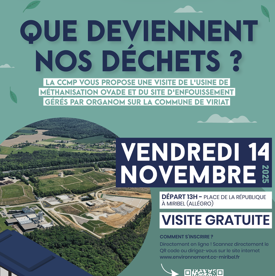 Visite de l’usine OVADE – traitement des déchets